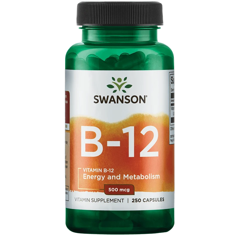 Swanson Vitamine B-12 500mcg