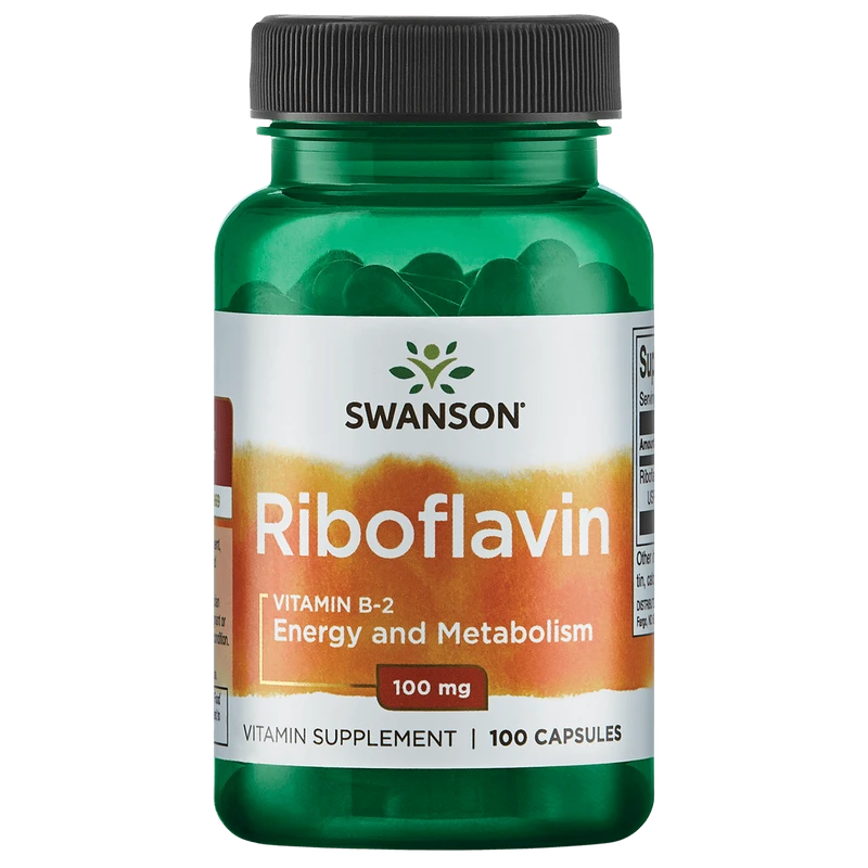 Swanson Vitamine B-2 100mg