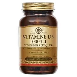 Solgar Vitamine D3 1000 UI