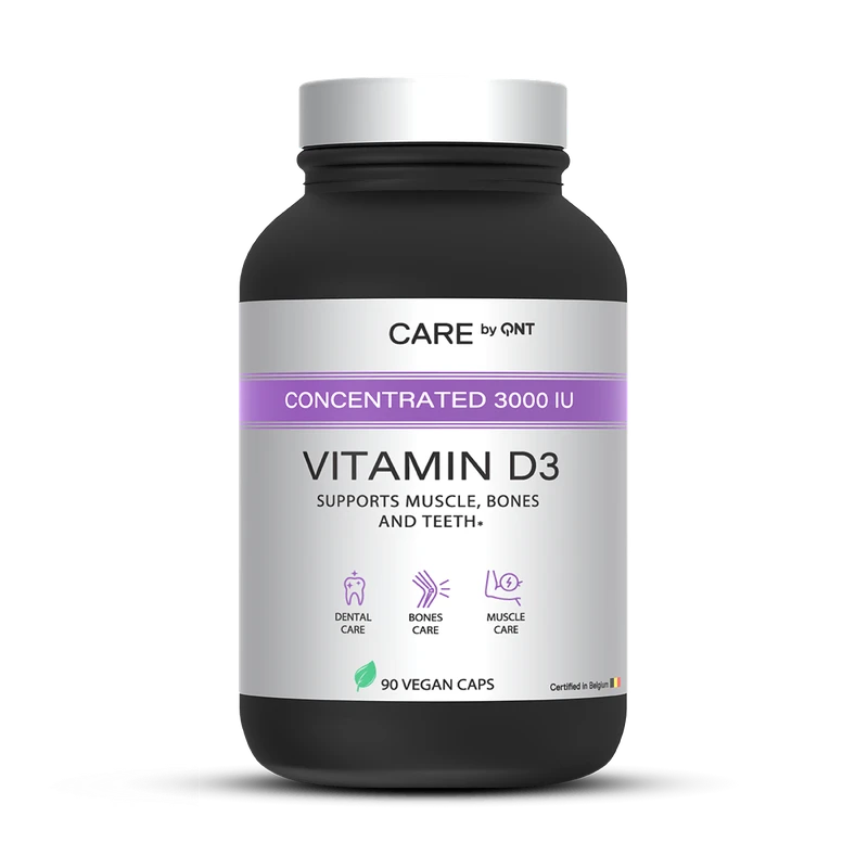 QNT Vitamin D3 3000 IU | 90 capsules vegan