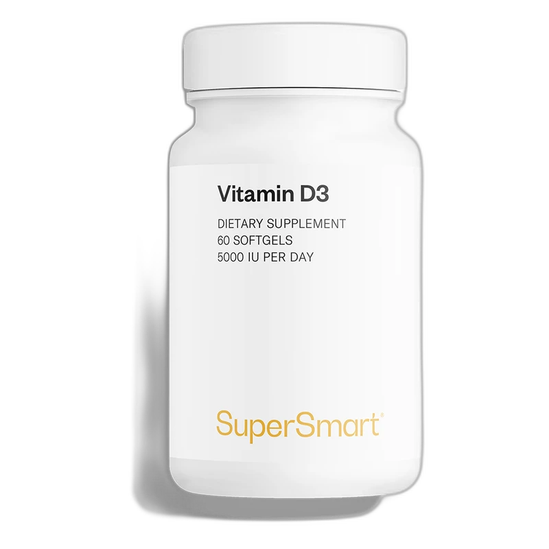 SuperSmart Vitamine D3 5000 UI 60 softgels