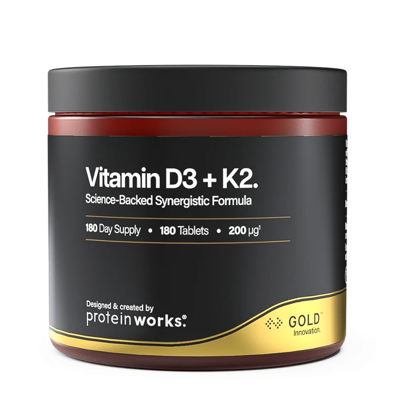 The Protein Works Vitamin D3 + K2 - GOLD