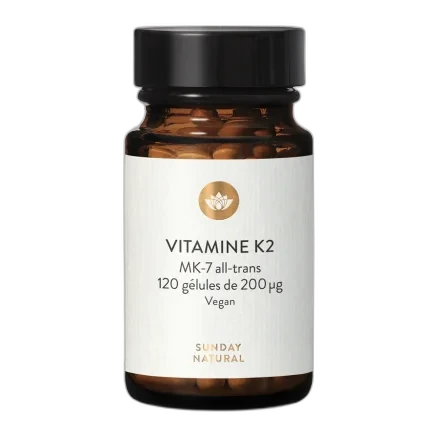Sunday Natural Vitamine K2 MK7 200 (gélules)