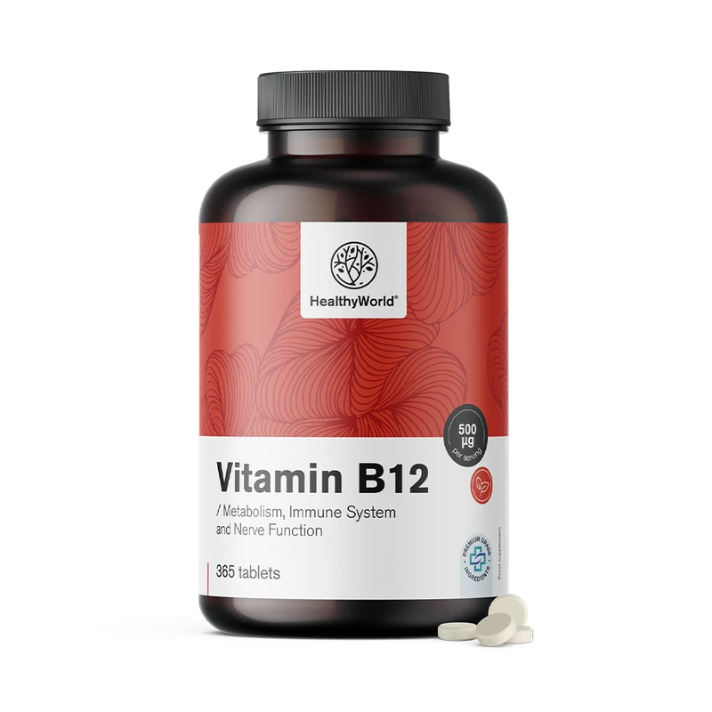 HealthyWorld Vitamine B12 500 µg