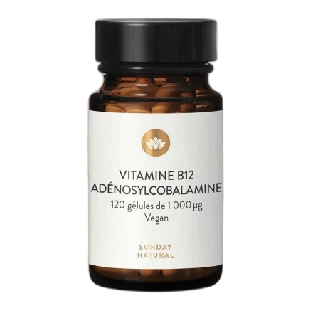 Sunday Natural Vitamine B12 Adénosylcobalamine 1000