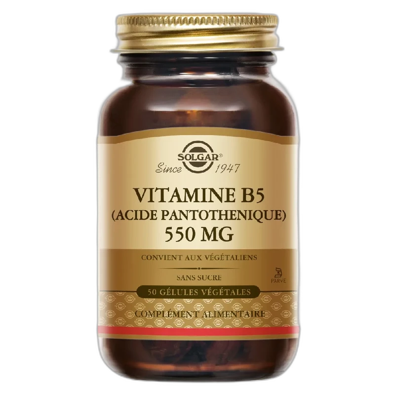 Solgar Vitamine B5 550mg