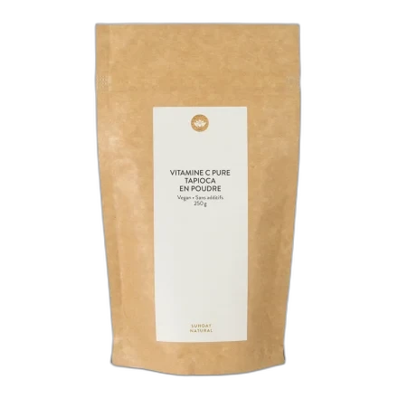 Sunday Natural Vitamine C pure Tapioca Poudre