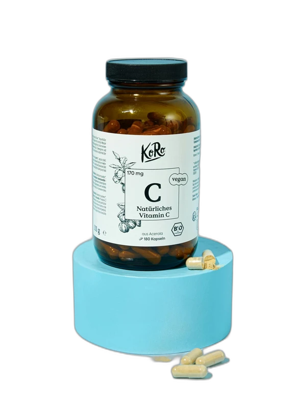 KoRo Vitamine C naturelle issue de l'acérola bio 180 gélules