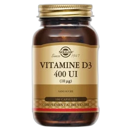 Solgar Vitamine D3 400 UI