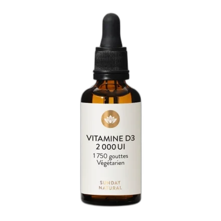 Sunday Natural Vitamine D3 2000 UI Goutte XL