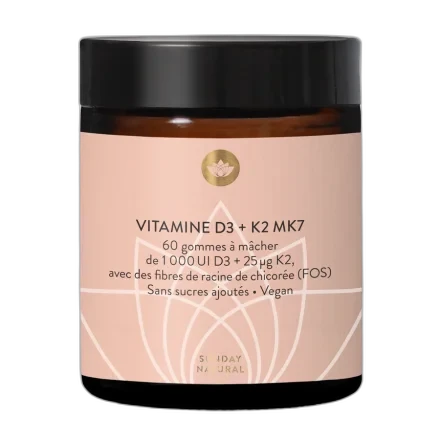 Sunday Natural Vitamine D3 K2 gummies