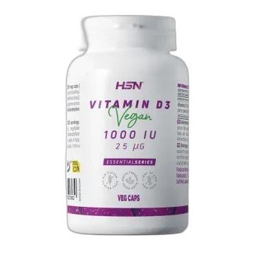 HSN Essential Series Vitamine D3 végétalienne 1000UI