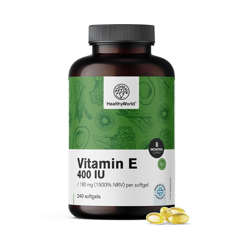 HealthyWorld Vitamine E 400 UI