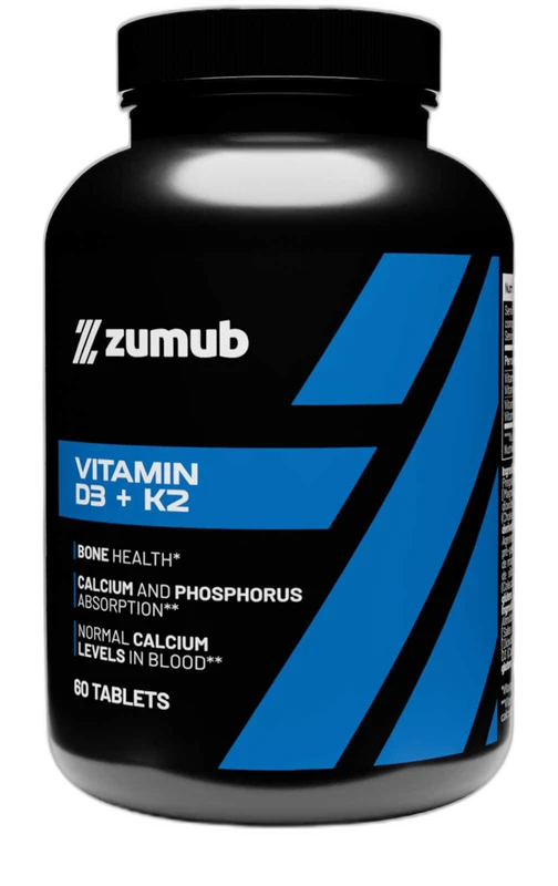 Zumub Vitamine D-3 + K2 60 comprimés