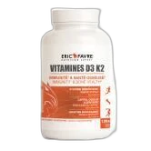 Eric Favre Vitamines D3 K2 - 120 gélules végétales