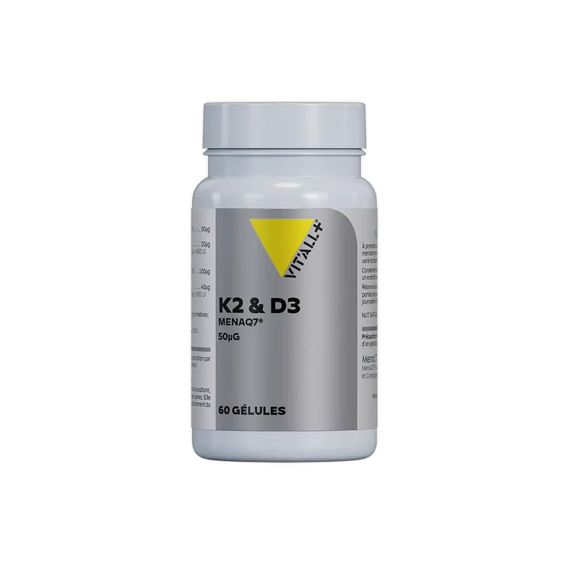 VIT'ALL+ VITAMINES K2 MenaQ7® & D3 50µg