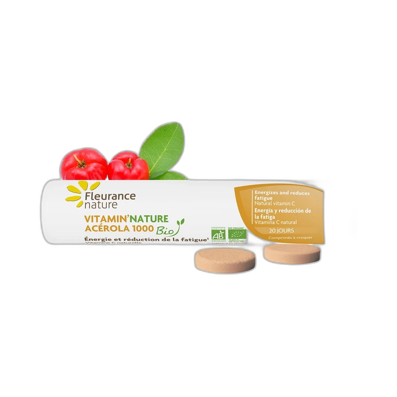 Fleurance Nature Vitamin'nature Acérola 1000 Bio