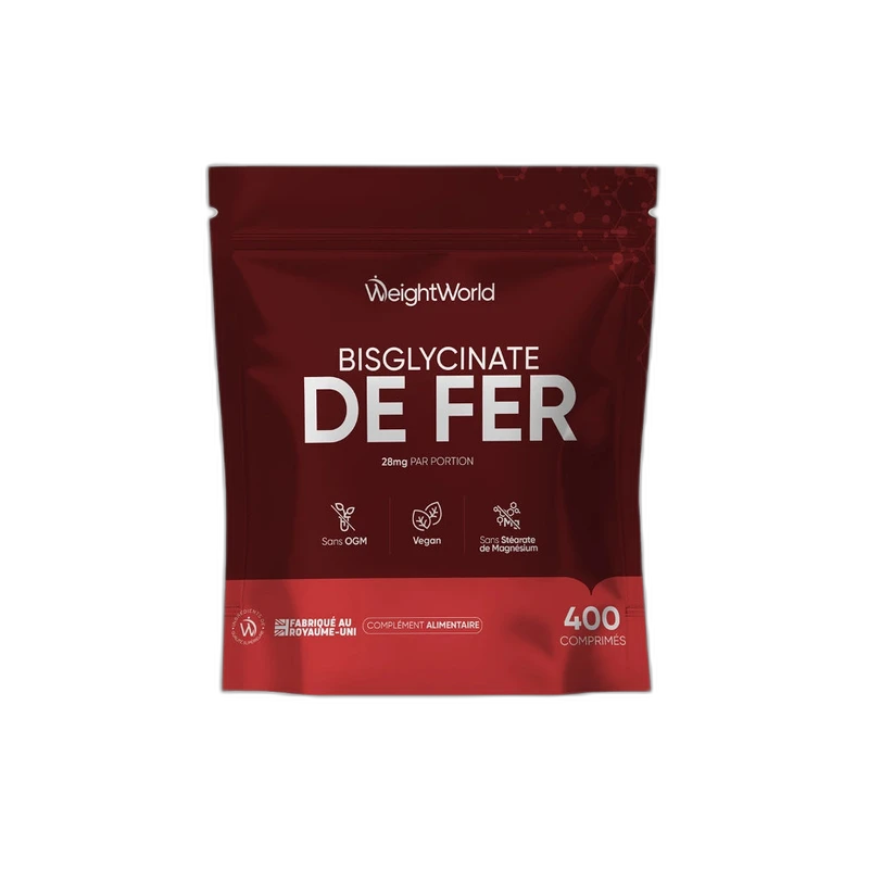 WeightWorld ⚠️ DOUBLON À SUPPRIMER — WeightWorld Fer Bisglycinate 28mg (remplacé par WeightWorld Bisglycinate de Fer, catalogue 2026)