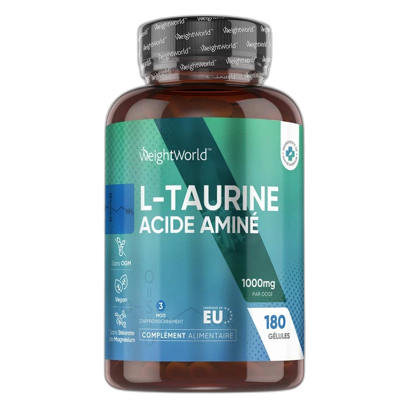 WeightWorld ⚠️ DOUBLON À SUPPRIMER — WeightWorld Taurine Pure 1000mg (remplacé par WeightWorld Taurine, catalogue 2026)