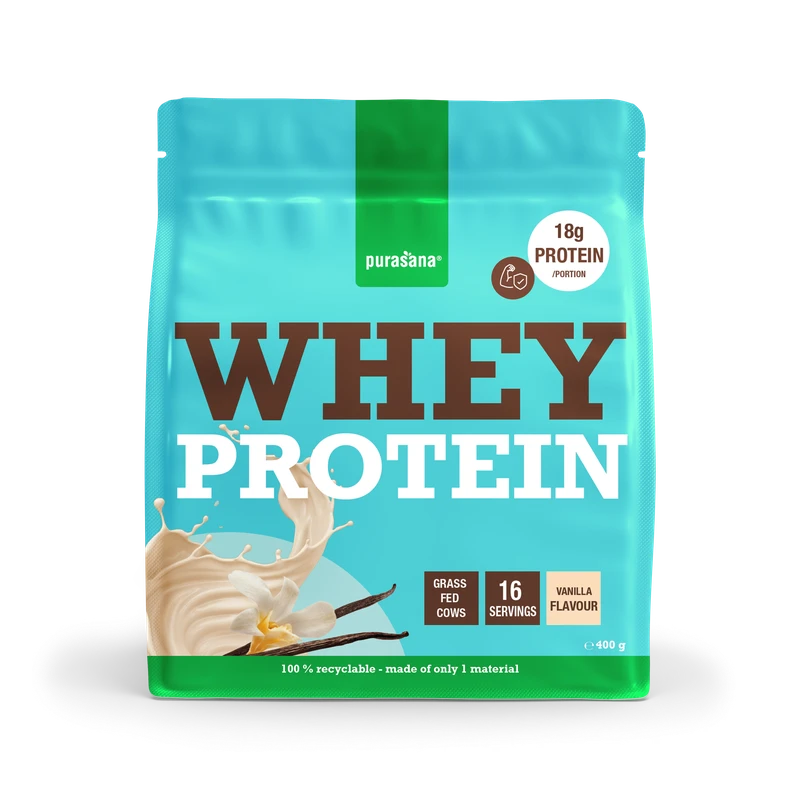 Purasana Whey Protéines Vanille 70% Bio