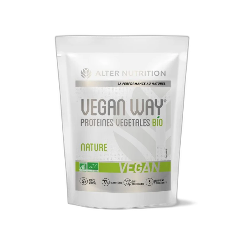 Alter Nutrition Whey vegan 100% végétale et bio