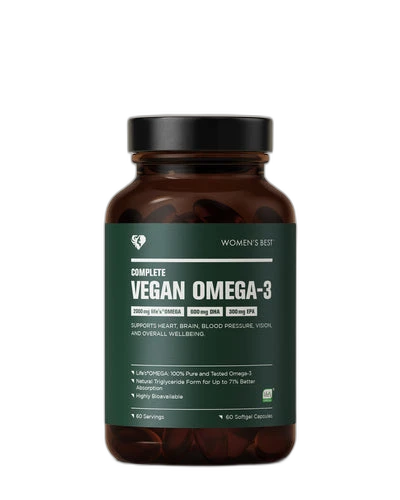 Women's Best Complete Vegan Omega-3 Capsules (2000mg)
