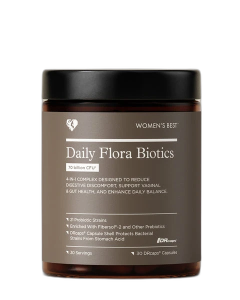 Women's Best Daily Flora Biotics Capsules (70 milliards UFC)