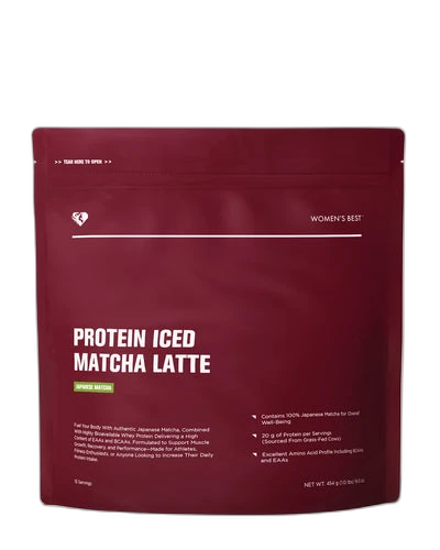 Women's Best Protein Iced Matcha Latte