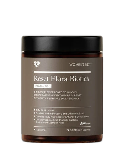 Women's Best Reset Flora Biotics Capsules (120 milliards UFC)