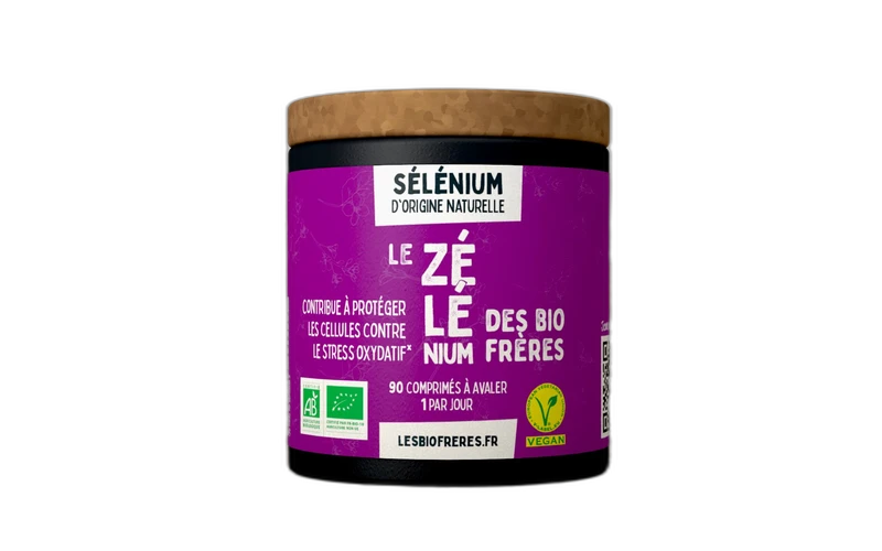 Les Bio Frères Zélénium - Sélénium vegan d'origine naturelle