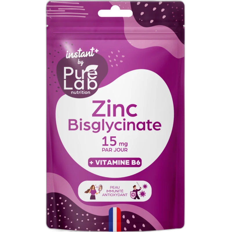 Pure Lab Nutrition Zinc Bisglycinate (Instant+)