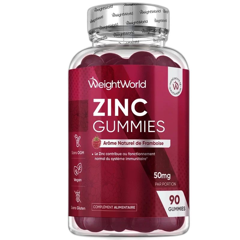 WeightWorld Zinc en Gummies