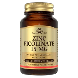 Solgar Zinc Picolinate 15 mg