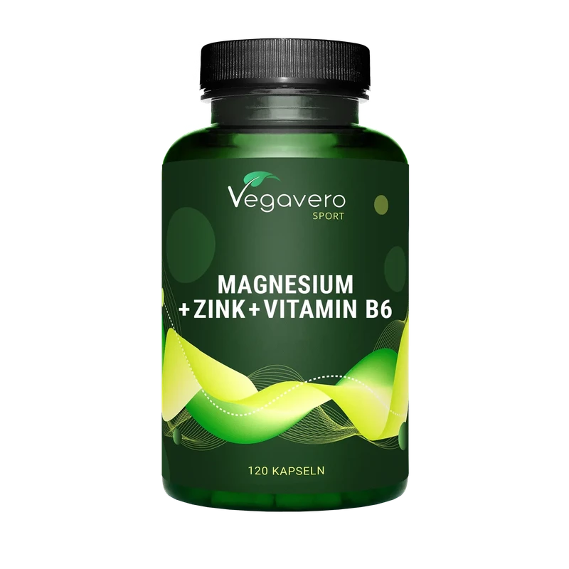 Vegavero ZMA Gélules : Zinc + Magnésium + Vitamine B6