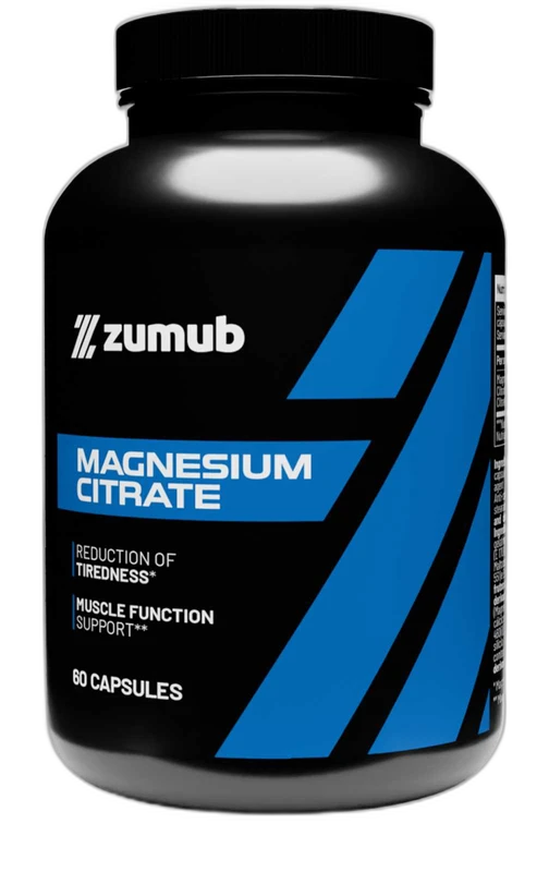 Zumub Citrate de magnésium 120 Capsules